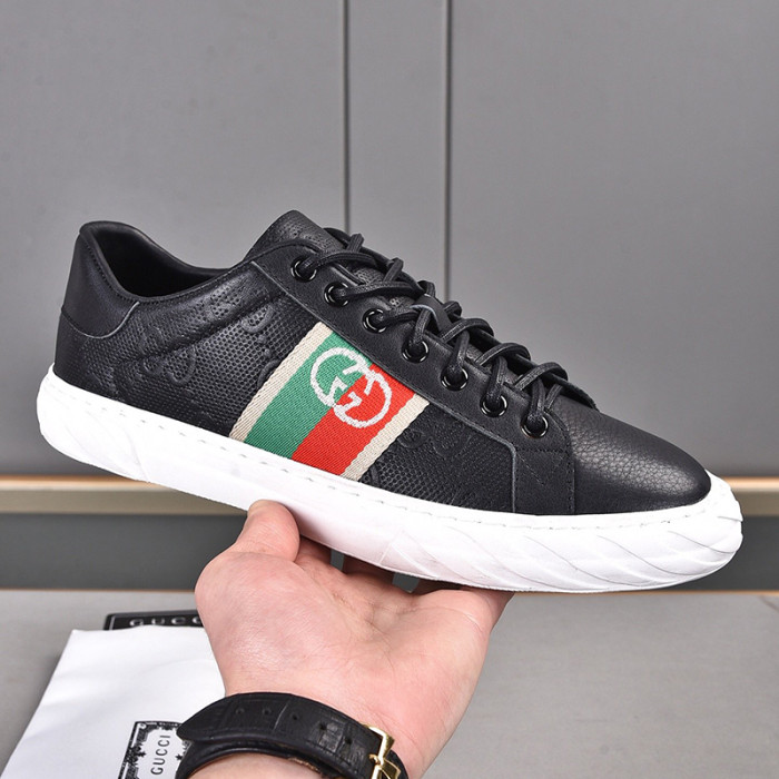Gucci Mens Shoes Luxury Brand Men's Gucci Tennis Sneaker with Original Box