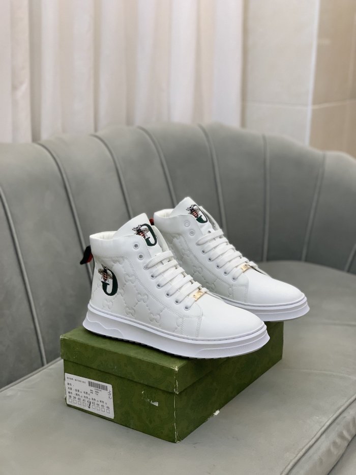 Gucci Mens Shoes Luxury Brand Men's Gucci Tennis Sneaker with Original Box