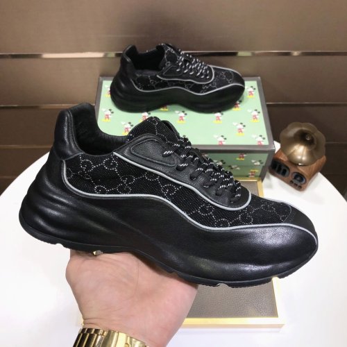Gucci Mens Shoes Luxury Brand Men's Gucci Tennis Sneaker with Original Box