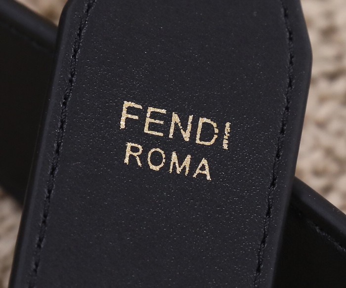 Fendi Womens Bags Shoulder Bags Handbags Luxury Brand FENDI Kan U leather bag with Original Box