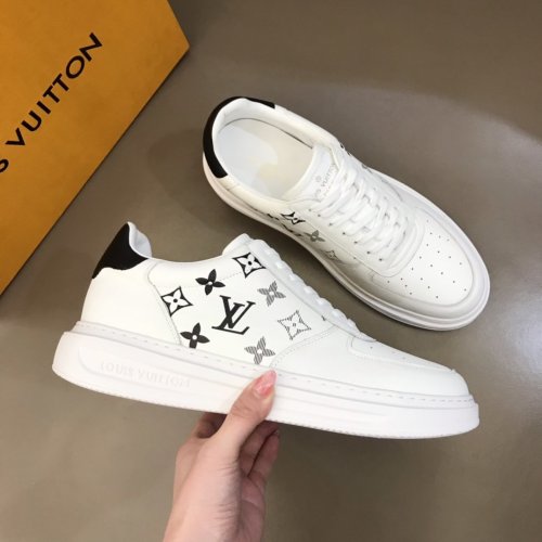 Louis Vuitton Men Shoes Fashion Sneakers Luxury Brand Mens Casual Shoes with Original Box