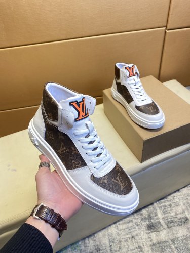 Louis Vuitton Men Shoes Fashion Sneakers Luxury Brand Mens Casual Shoes with Original Box