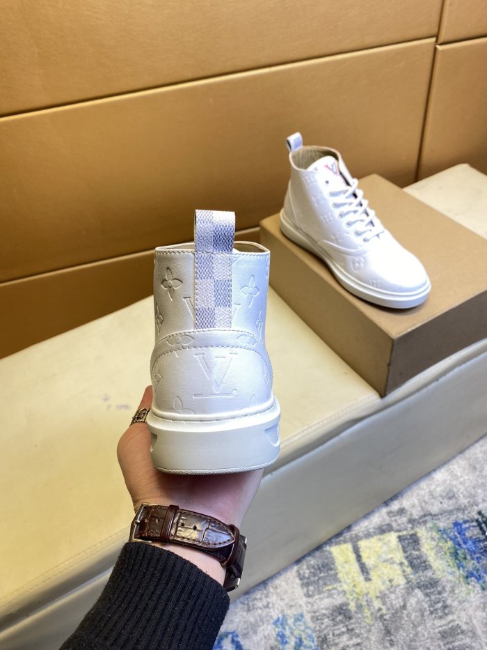 Louis Vuitton Men Shoes Fashion Sneakers Luxury Brand Mens Casual Shoes with Original Box