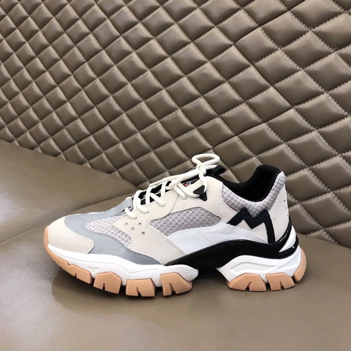 Moncler Men Shoes Sneakers Fashion Designers Luxury Brand Sports Shoes for Men Breathable with Original box