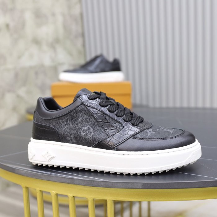 Louis Vuitton Men Shoes Fashion Sneakers Luxury Brand Mens Casual Shoes with Original Box