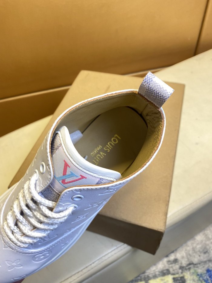 Louis Vuitton Men Shoes Fashion Sneakers Luxury Brand Mens Casual Shoes with Original Box