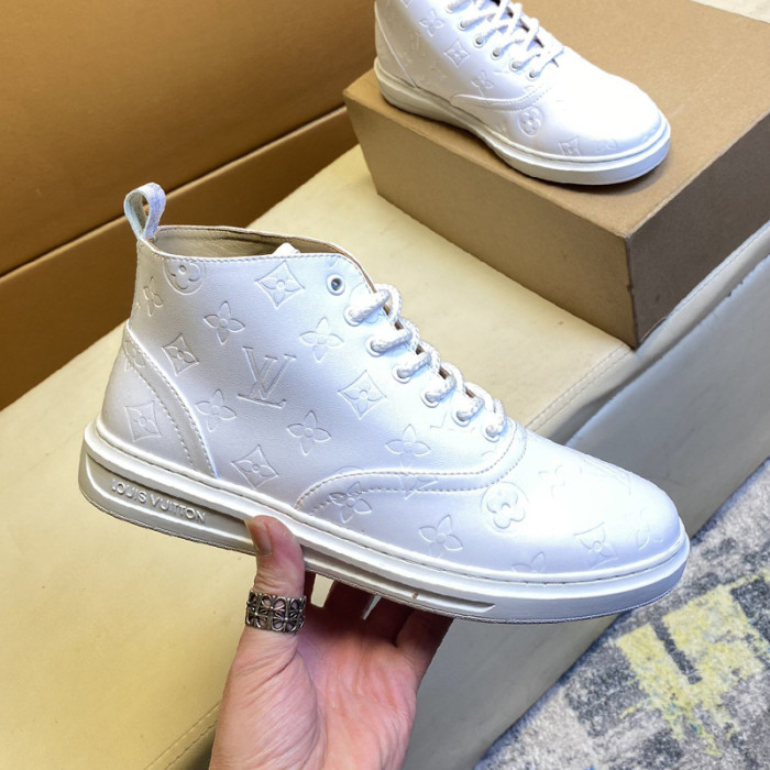 Louis Vuitton Men Shoes Fashion Sneakers Luxury Brand Mens Casual Shoes with Original Box