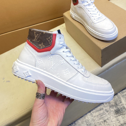 Louis Vuitton Men Shoes Fashion Sneakers Luxury Brand Mens Casual Shoes with Original Box