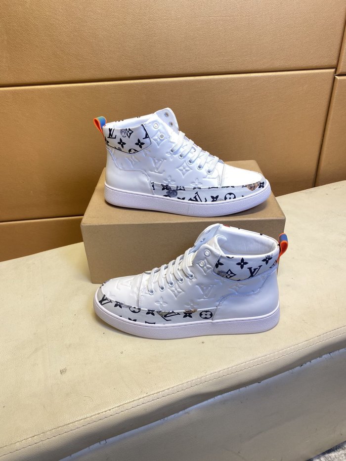 Louis Vuitton Men Shoes Fashion Sneakers Luxury Brand Mens Casual Shoes with Original Box