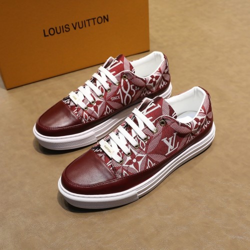 Louis Vuitton Men Shoes Fashion Sneakers Luxury Brand Mens Casual Shoes with Original Box