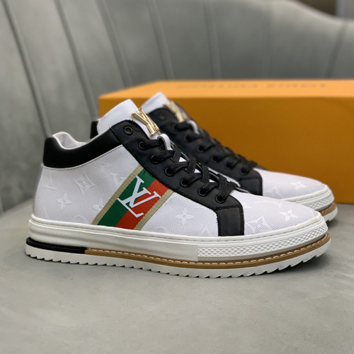Louis Vuitton Men Shoes Fashion Sneakers Luxury Brand Mens Casual Shoes with Original Box