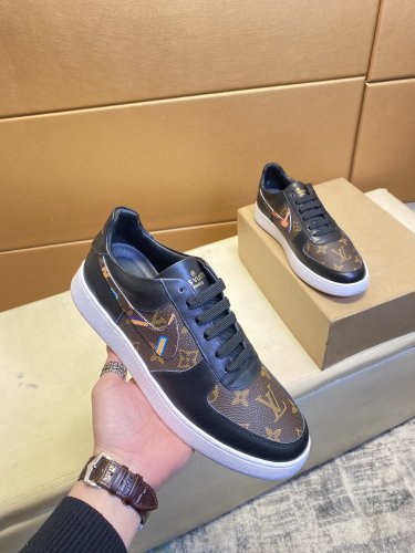 Louis Vuitton Men Shoes Fashion Sneakers Luxury Brand Mens Casual Shoes with Original Box