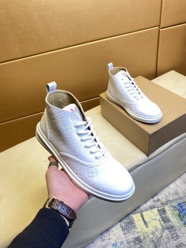 Louis Vuitton Men Shoes Fashion Sneakers Luxury Brand Mens Casual Shoes with Original Box