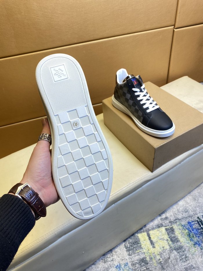 Louis Vuitton Men Shoes Fashion Sneakers Luxury Brand Mens Casual Shoes with Original Box