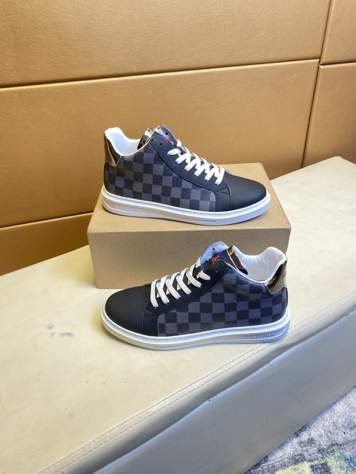 Louis Vuitton Men Shoes Fashion Sneakers Luxury Brand Mens Casual Shoes with Original Box