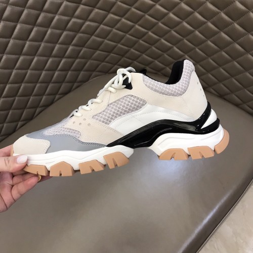 Moncler Men Shoes Sneakers Fashion Designers Luxury Brand Sports Shoes for Men Breathable with Original box