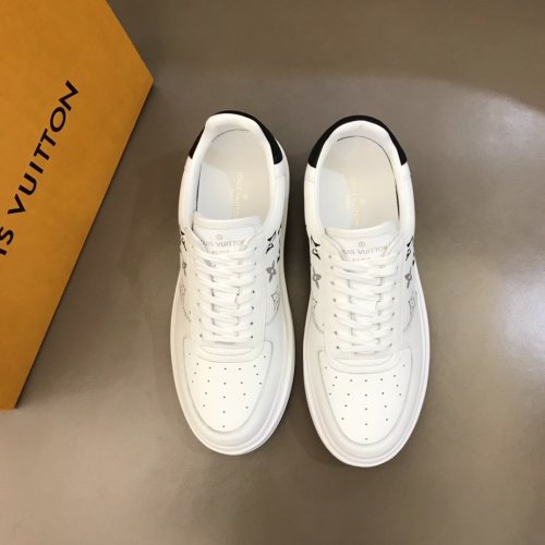 Louis Vuitton Men Shoes Fashion Sneakers Luxury Brand Mens Casual Shoes with Original Box