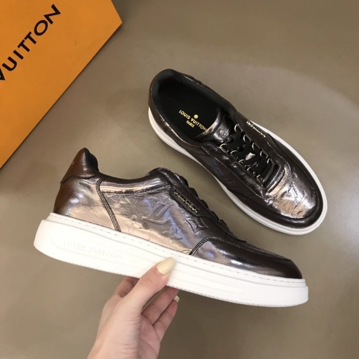 Louis Vuitton Men Shoes Fashion Sneakers Luxury Brand Mens Casual Shoes with Original Box