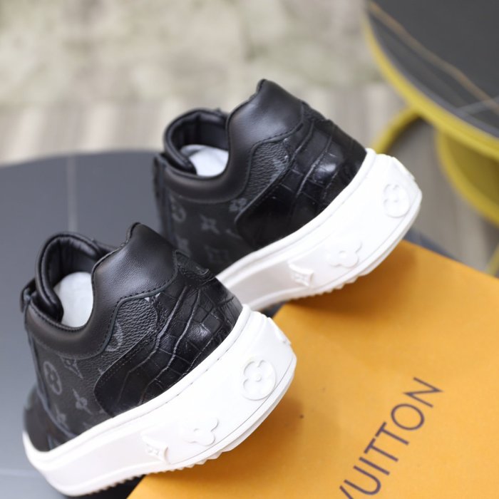 Louis Vuitton Men Shoes Fashion Sneakers Luxury Brand Mens Casual Shoes with Original Box