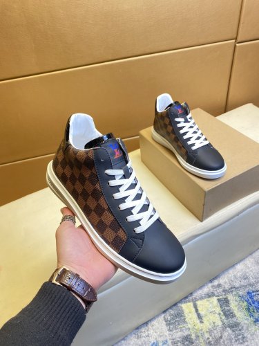 Louis Vuitton Men Shoes Fashion Sneakers Luxury Brand Mens Casual Shoes with Original Box