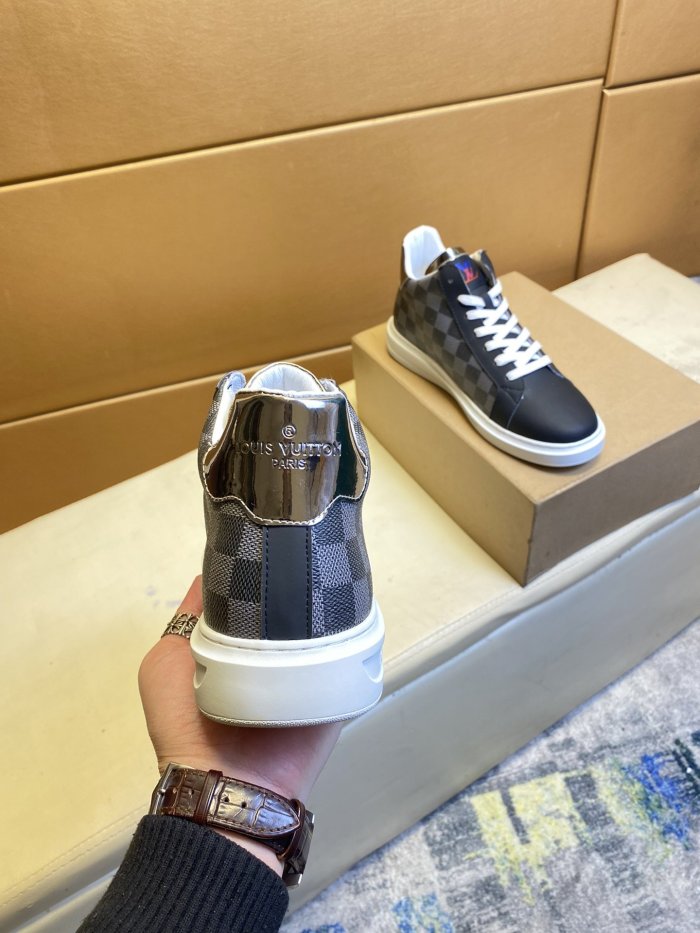 Louis Vuitton Men Shoes Fashion Sneakers Luxury Brand Mens Casual Shoes with Original Box