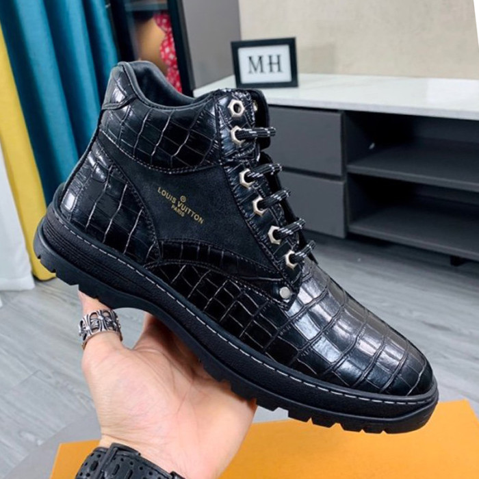 Louis Vuitton Men Shoes Fashion Sneakers Luxury Brand Mens Casual Shoes with Original Box