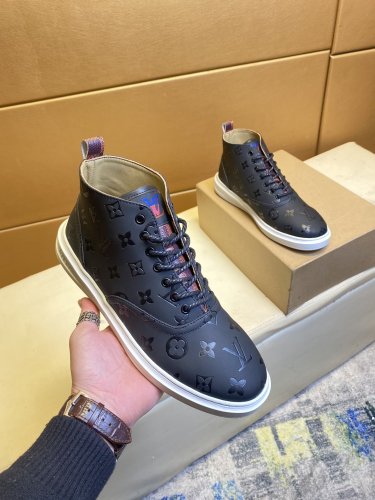 Louis Vuitton Men Shoes Fashion Sneakers Luxury Brand Mens Casual Shoes with Original Box