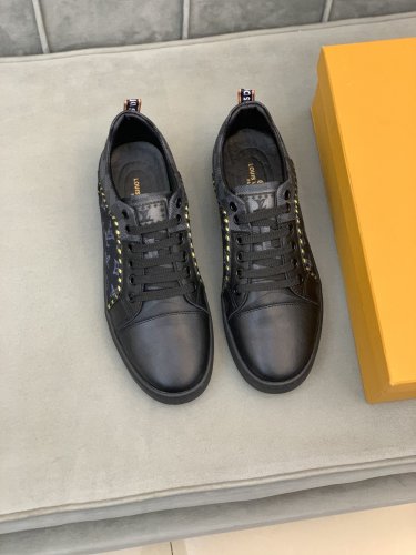 Louis Vuitton Men Shoes Fashion Sneakers Luxury Brand Mens Casual Shoes with Original Box