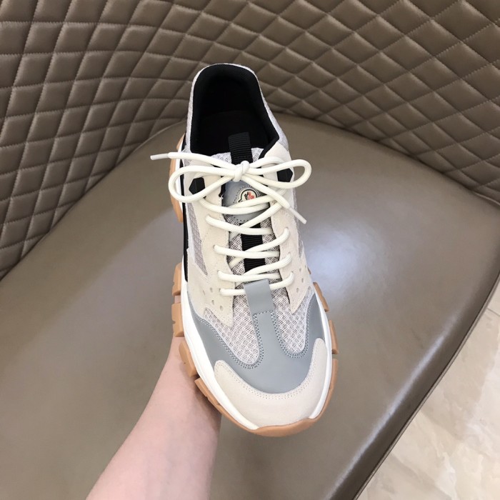 Moncler Men Shoes Sneakers Fashion Designers Luxury Brand Sports Shoes for Men Breathable with Original box