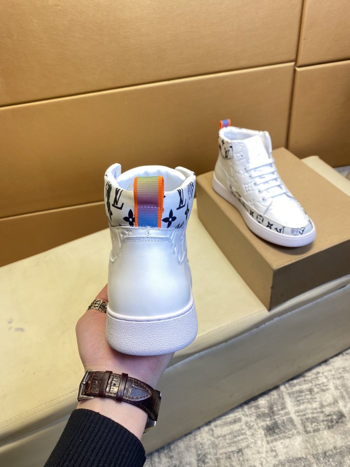 Louis Vuitton Men Shoes Fashion Sneakers Luxury Brand Mens Casual Shoes with Original Box