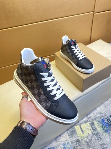 Louis Vuitton Men Shoes Fashion Sneakers Luxury Brand Mens Casual Shoes with Original Box
