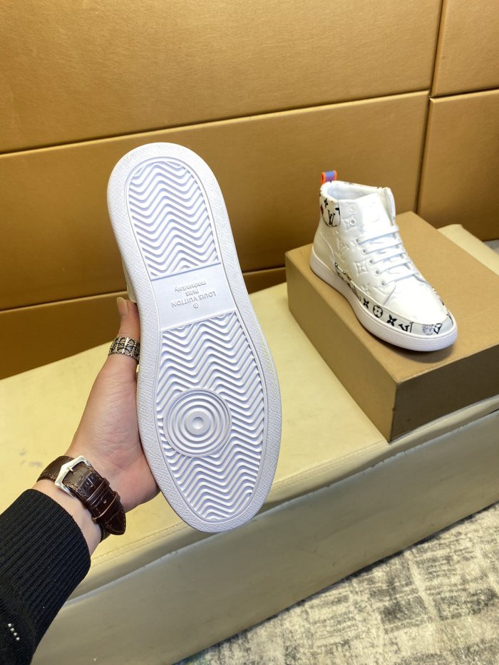 Louis Vuitton Men Shoes Fashion Sneakers Luxury Brand Mens Casual Shoes with Original Box