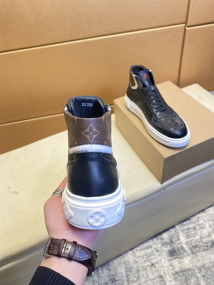 Louis Vuitton Men Shoes Fashion Sneakers Luxury Brand Mens Casual Shoes with Original Box