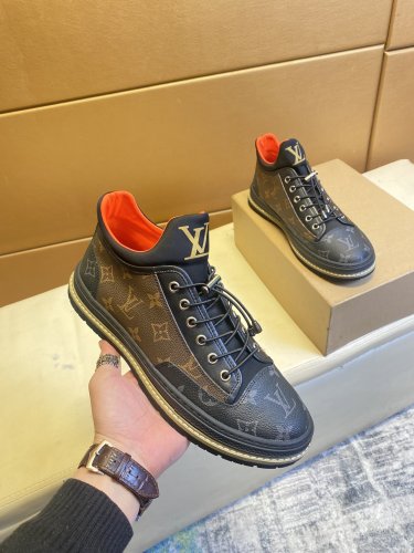 Louis Vuitton Men Shoes Fashion Sneakers Luxury Brand Mens Casual Shoes with Original Box