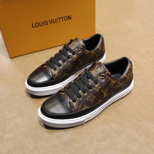 Louis Vuitton Men Shoes Fashion Sneakers Luxury Brand Mens Casual Shoes with Original Box