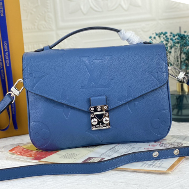 Louis Vuitton Womens Bags Crossbody Bag POCHETTE MÉTIS Damier Ebene Canvas Luxury Brand Messenger Shoulder Bags with Original Box M40780