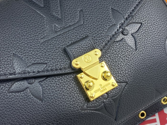 Louis Vuitton Womens Bags Crossbody Bag POCHETTE MÉTIS Damier Ebene Canvas Luxury Brand Messenger Shoulder Bags with Original Box M40780