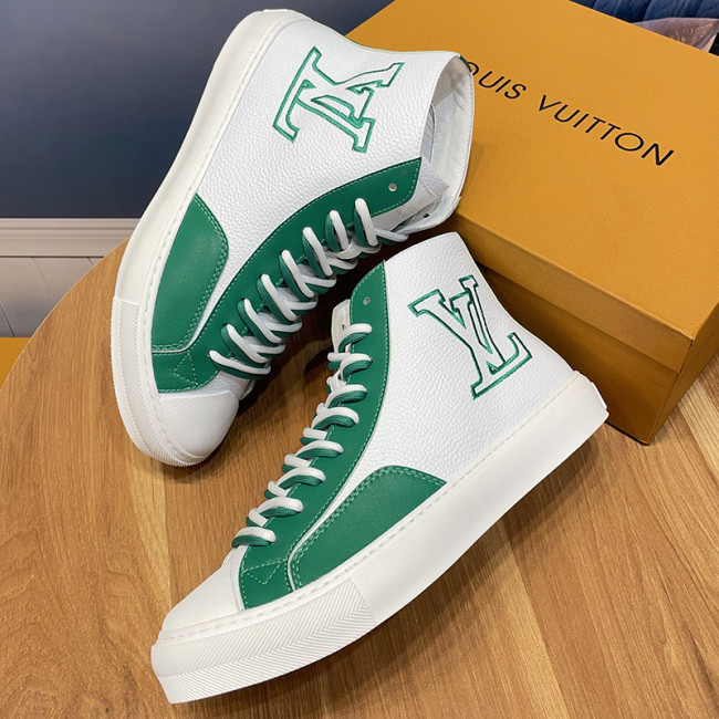 Louis Vuitton Men Shoes Fashion Casual Design Fashion Sneakers Luxury TATTOO SNEAKER BOOT with Original Box 1A8XWU