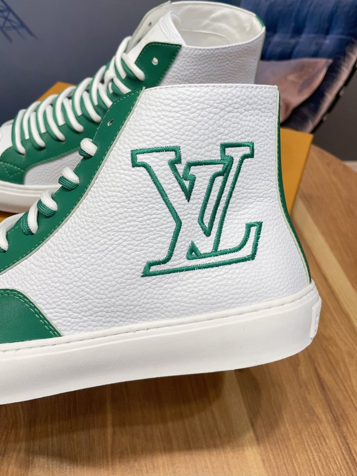 Louis Vuitton Men Shoes Fashion Casual Design Fashion Sneakers Luxury TATTOO SNEAKER BOOT with Original Box 1A8XWU