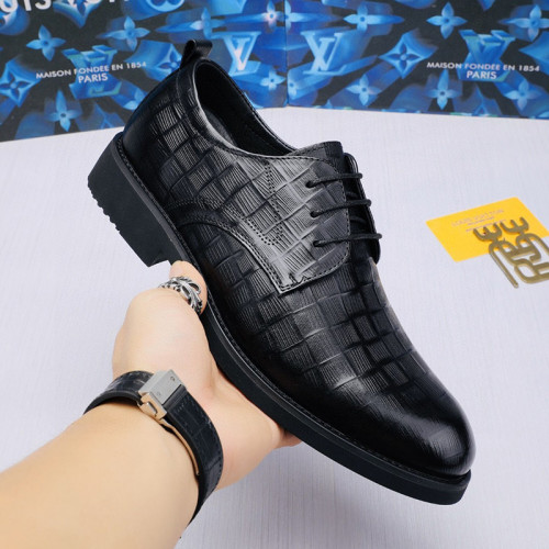 Louis Vuitton Men Shoes Business Luxury Brand LV Dress Shoes with Original Box