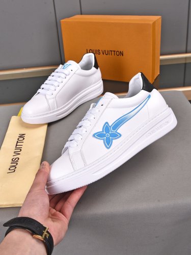 Louis Vuitton Men Shoes Fashion Sneakers Luxury Brand Mens Casual Shoes with Original Box