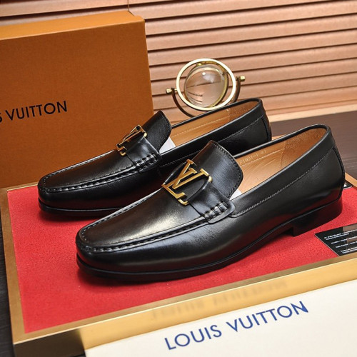 Louis Vuitton Men Shoes Business Luxury Brand LV Dress Shoes with Original Box