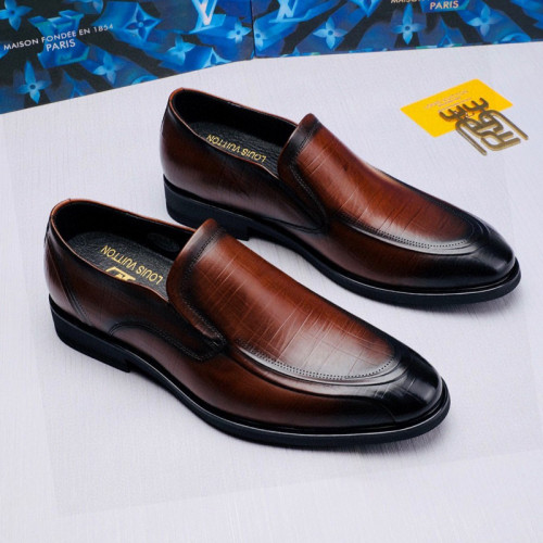 Louis Vuitton Men Shoes Business Luxury Brand LV Dress Shoes with Original Box