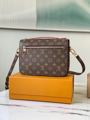 Louis Vuitton Womens Bag Crossbody Bag Pochette Métis Fashion Luxury Brand Pochette Metis M44875 with Original Box