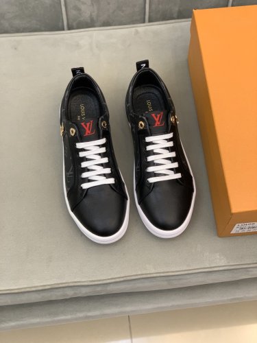 Louis Vuitton Men Shoes Fashion Sneakers Luxury Brand Mens Casual Shoes with Original Box