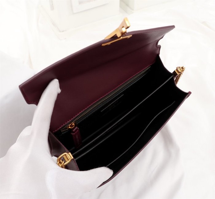Saint Laurent YSL Womens Bag CASSANDRA Designer Luxury Brand Women Shoulder Messenger Bags with Original Box