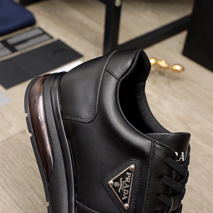 Prada Mens Shoes Sneakers Casual Shoes for Men Luxury Brand Breathable Fashion Sneakers with Original Box