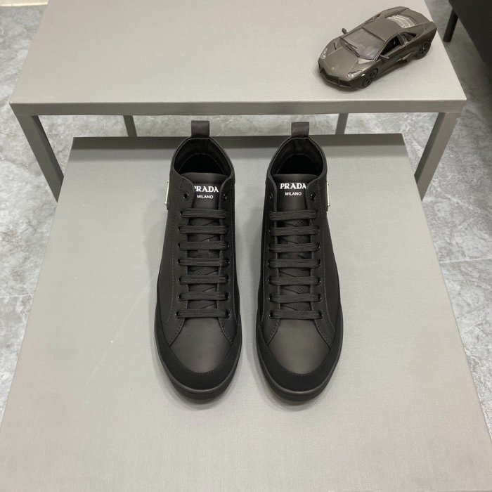 Prada Mens Shoes Sneakers Casual Shoes for Men Luxury Brand Breathable Fashion Sneakers with Original Box