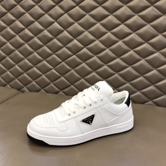 Prada Mens Shoes Sneakers Casual Shoes for Men Luxury Brand Breathable Fashion Sneakers with Original Box