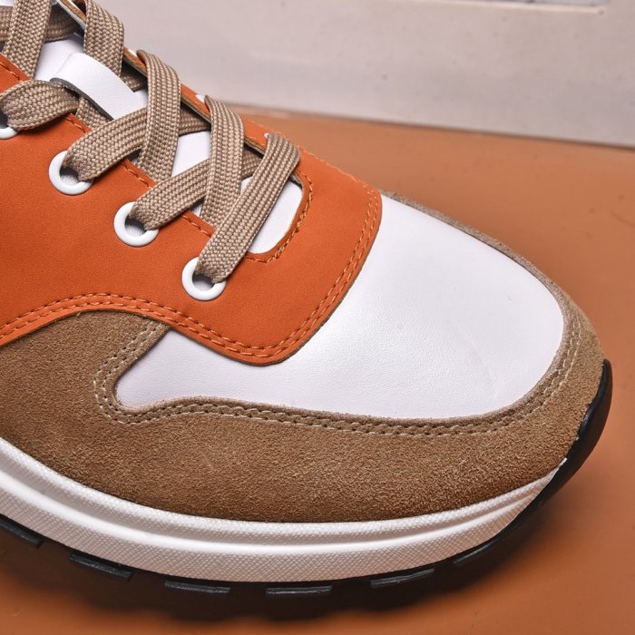 Prada Mens Shoes Sneakers Casual Shoes for Men Luxury Brand Breathable Fashion Sneakers with Original Box